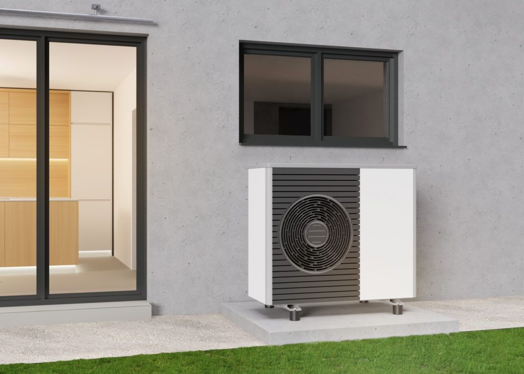 Pompe à chaleur air/air et air/eau installée pour un chauffage éco-responsable et une optimisation énergétique du logement.