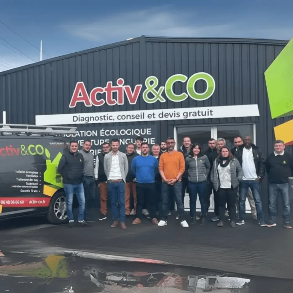 Equipe techniciens Activ & Co