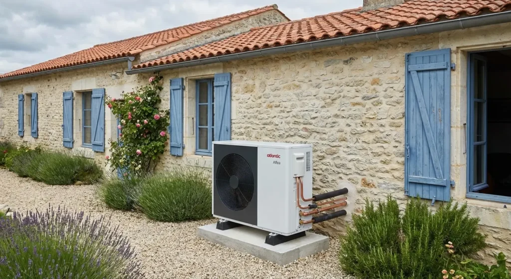 Installation pompe à chaleur air/eau Deux-Sèvres Niort Bressuire expert certifié